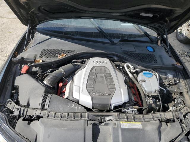 WAUH2AFC4HN001278 - 2017 AUDI A6 PRESTIGE შავი ფოტო 11
