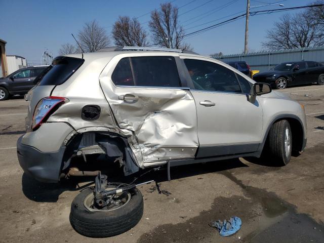 3GNCJLSBXGL255608 - 2016 CHEVROLET TRAX 1LT TAN photo 3