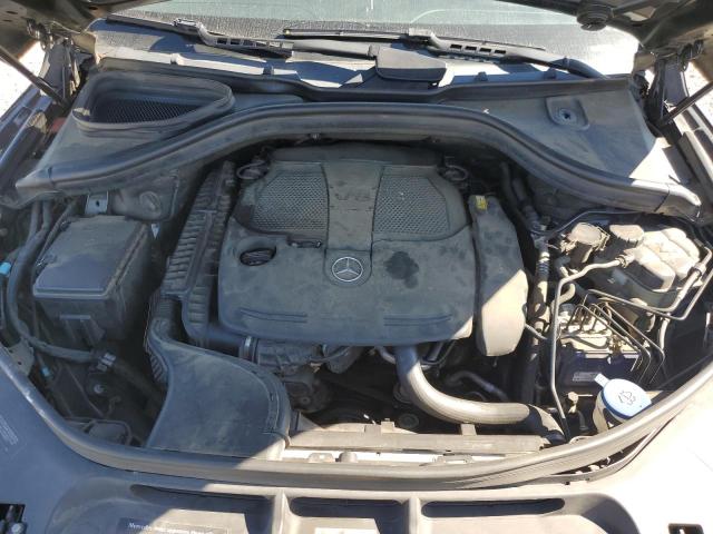 4JGDA5HB5FA573492 - 2015 MERCEDES-BENZ ML 350 4MATIC BLACK photo 12