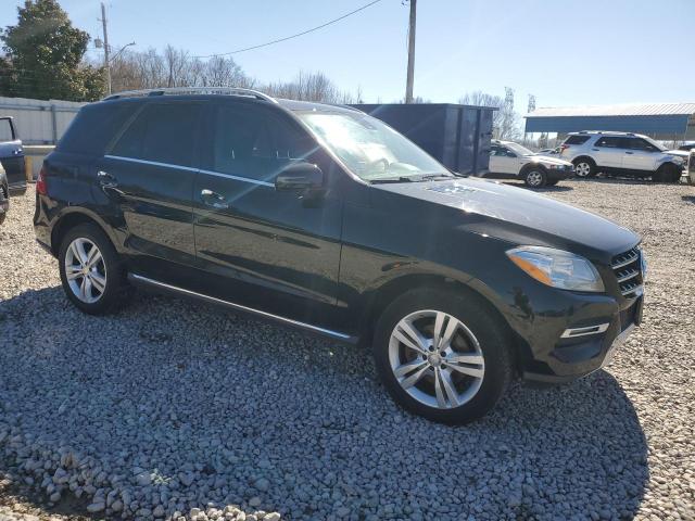 4JGDA5HB5FA573492 - 2015 MERCEDES-BENZ ML 350 4MATIC BLACK photo 4