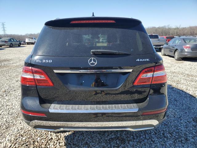 4JGDA5HB5FA573492 - 2015 MERCEDES-BENZ ML 350 4MATIC BLACK photo 6