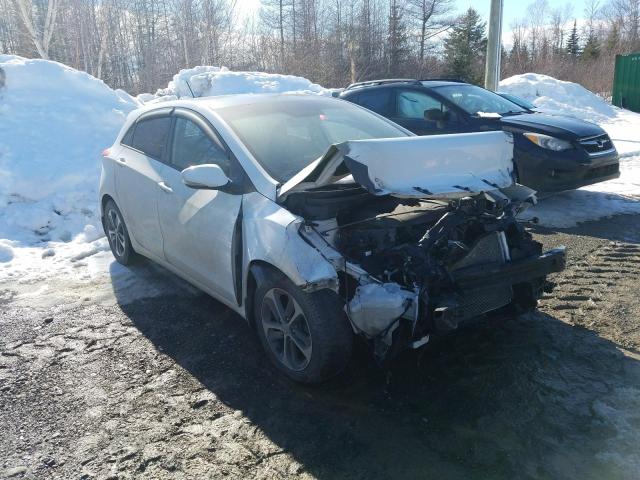 KMHD35LH2GU327635 - 2016 HYUNDAI ELANTRA GT WHITE photo 4