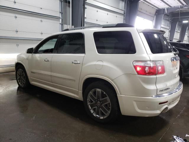 1GKKVTED9BJ252631 - 2011 GMC ACADIA DENALI CREAM photo 2