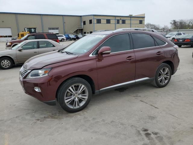 2T2ZK1BA8FC196518 - 2015 LEXUS RX 350 MAROON photo 1