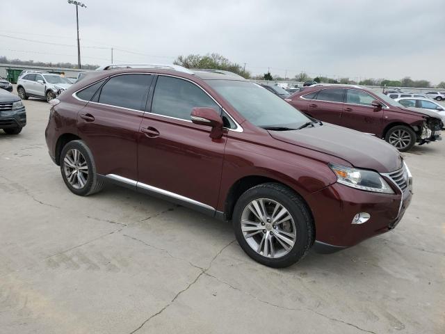 2T2ZK1BA8FC196518 - 2015 LEXUS RX 350 MAROON photo 4