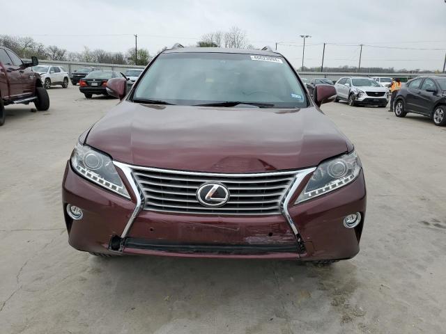 2T2ZK1BA8FC196518 - 2015 LEXUS RX 350 MAROON photo 5