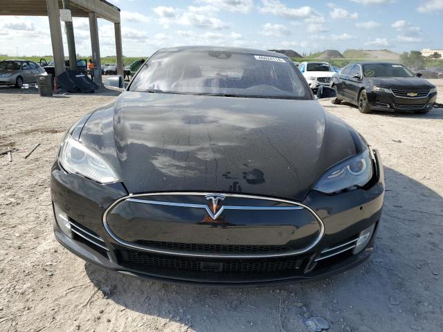 5YJSA1E47FF104227 - 2015 TESLA MODEL S შავი ფოტო 5