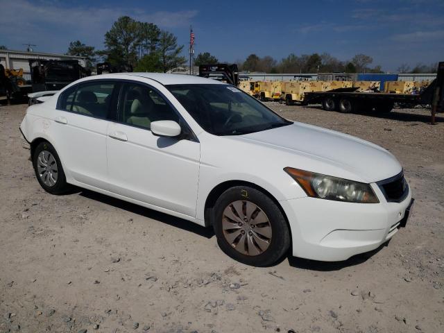 1HGCP2F36AA105547 - 2010 HONDA ACCORD LX WHITE photo 4