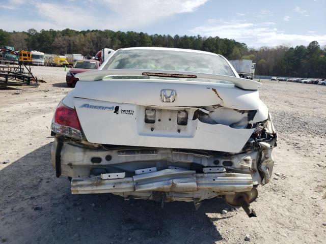 1HGCP2F36AA105547 - 2010 HONDA ACCORD LX WHITE photo 6