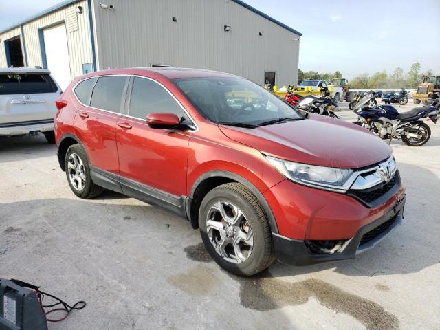 2HKRW2H57HH687719 - 2017 HONDA CR-V EX ORANGE photo 4