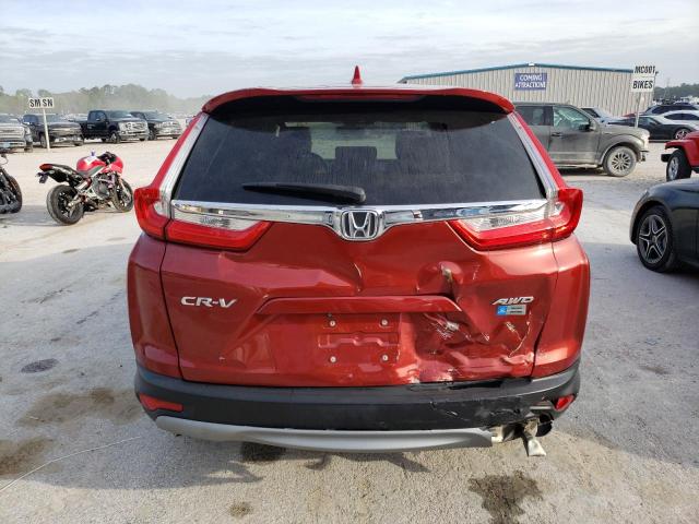 2HKRW2H57HH687719 - 2017 HONDA CR-V EX ORANGE photo 6