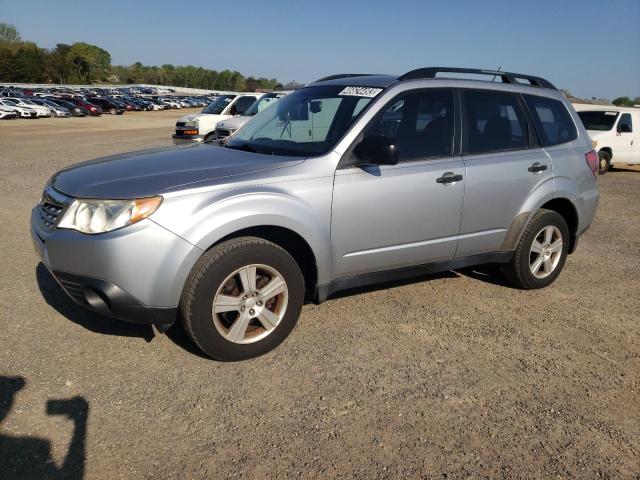 JF2SHABC8DH435520 - 2013 SUBARU FORESTER 2.5X SILVER photo 1