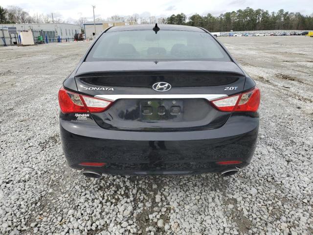 5NPEC4AB3CH463407 - 2012 HYUNDAI SONATA SE BLACK photo 6