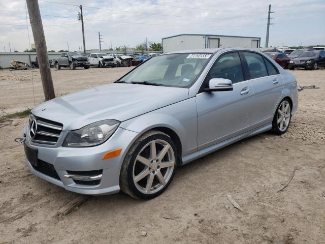 WDDGF4HB4EA958883 - 2014 MERCEDES-BENZ C 250 SILVER photo 1