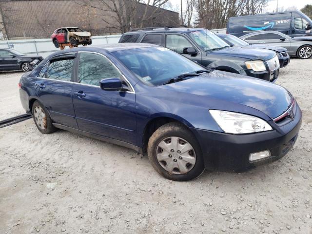 1HGCM56405A035200 - 2005 HONDA ACCORD LX BLUE photo 4