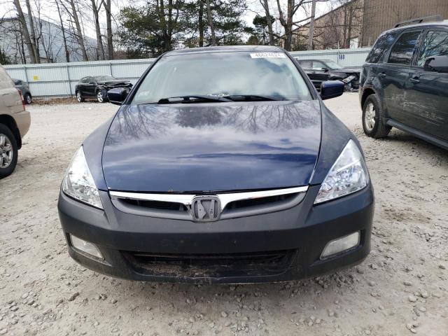 1HGCM56405A035200 - 2005 HONDA ACCORD LX BLUE photo 5