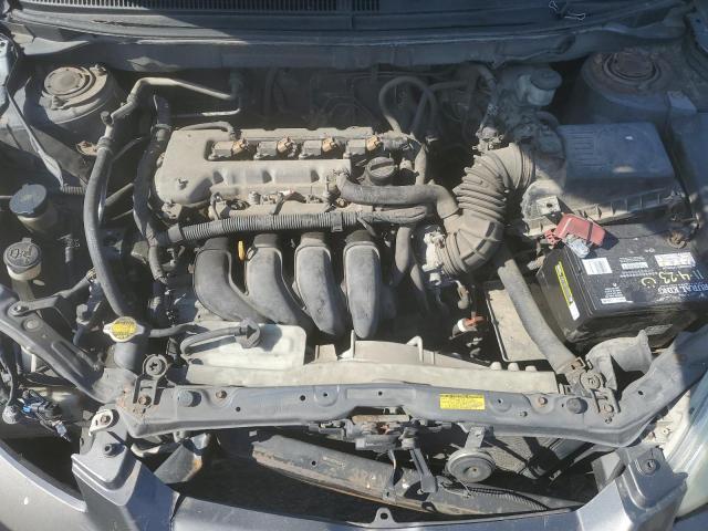 2T1KR32E45C374357 - 2005 TOYOTA COROLLA MA XR GRAY photo 11