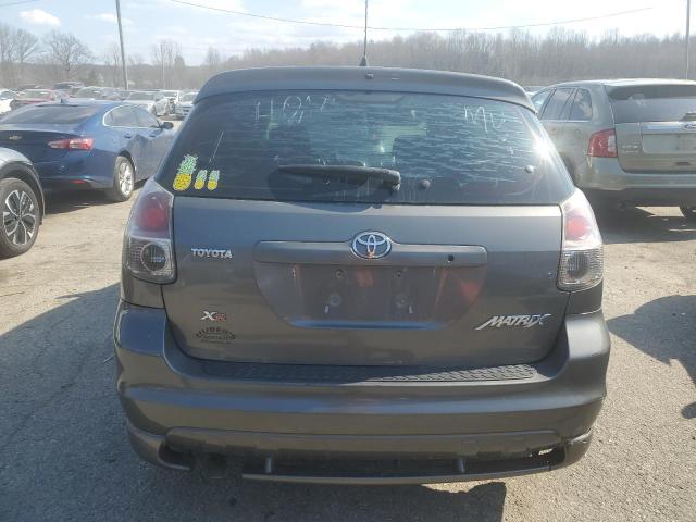 2T1KR32E45C374357 - 2005 TOYOTA COROLLA MA XR GRAY photo 6