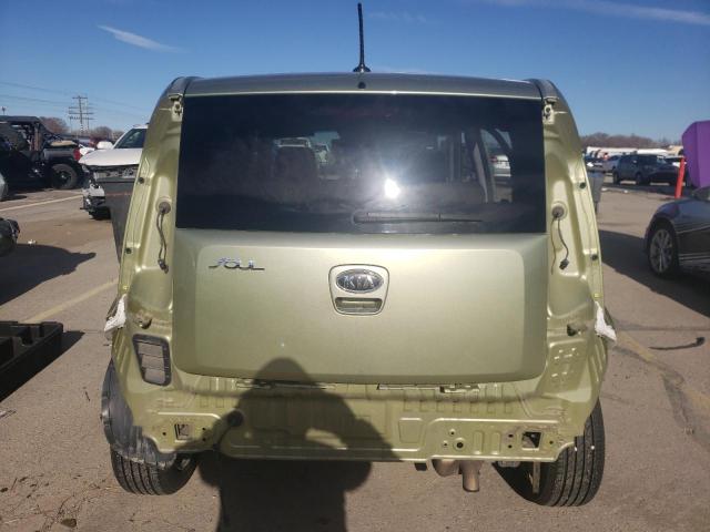 KNDJT2A21A7059459 - 2010 KIA SOUL + GREEN photo 6