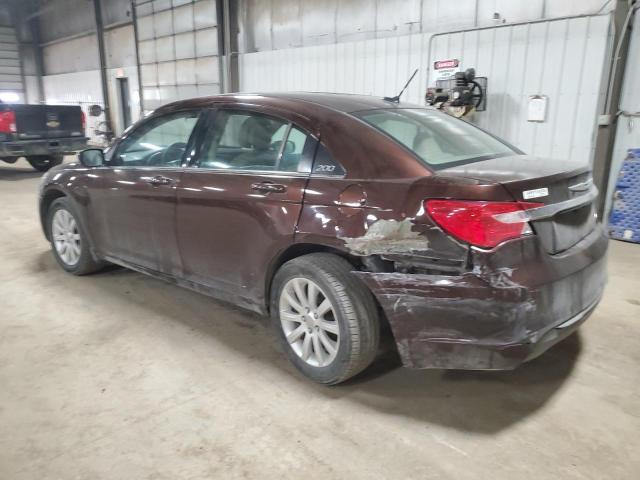 1C3CCBBB9DN545142 - 2013 CHRYSLER 200 TOURING BURGUNDY photo 2