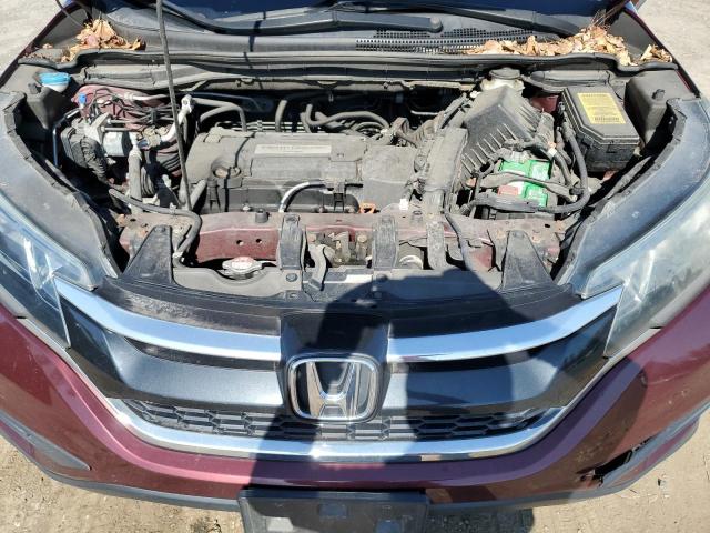 5J6RM4H32FL090058 - 2015 HONDA CR-V LX BURGUNDY photo 12