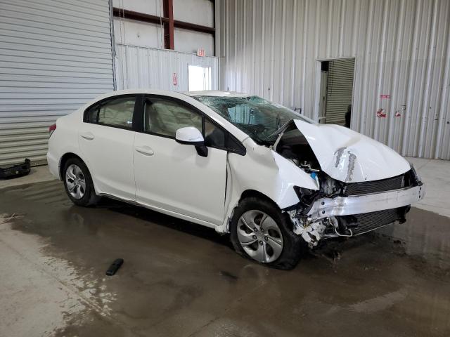 2HGFB2F55DH535511 - 2013 HONDA CIVIC LX WHITE photo 4