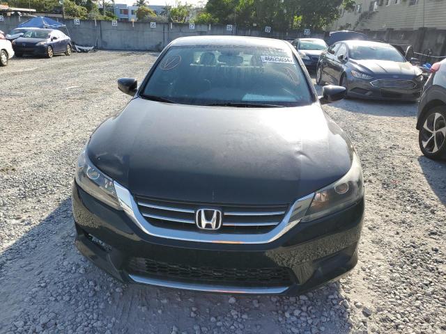 1HGCR2F38DA220357 - 2013 HONDA ACCORD LX BLACK photo 5