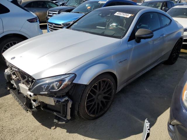 WDDWJ8HB5JF727506 - 2018 MERCEDES-BENZ C 63 AMG-S SILVER photo 1