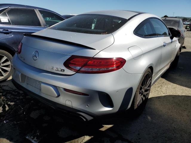 WDDWJ8HB5JF727506 - 2018 MERCEDES-BENZ C 63 AMG-S SILVER photo 3