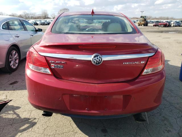 2G4GS5EV6D9194048 - 2013 BUICK REGAL PREMIUM RED photo 6