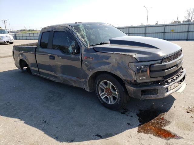 1FTFX1E58JFB79788 - 2018 FORD F150 SUPER CAB GRAY photo 4