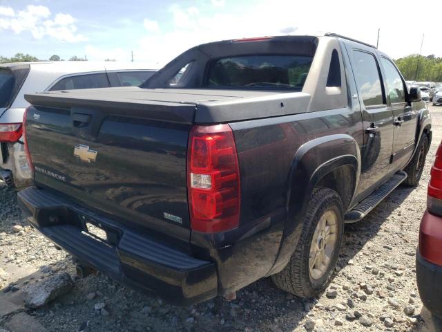 3GNVKFE06AG227144 - 2010 CHEVROLET AVALANCHE LT BLACK photo 3