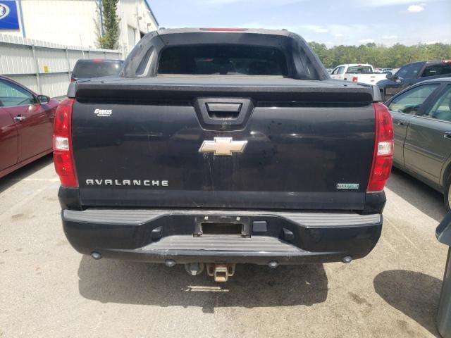 3GNVKFE06AG227144 - 2010 CHEVROLET AVALANCHE LT BLACK photo 6