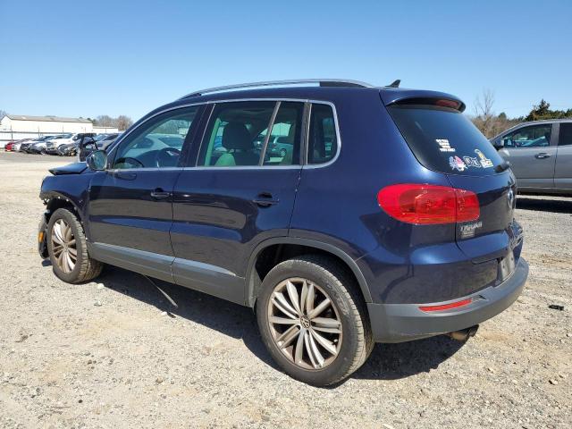 WVGAV3AX3DW574769 - 2013 VOLKSWAGEN TIGUAN S BLUE photo 2