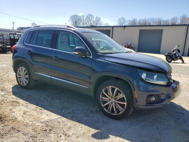 WVGAV3AX3DW574769 - 2013 VOLKSWAGEN TIGUAN S BLUE photo 4