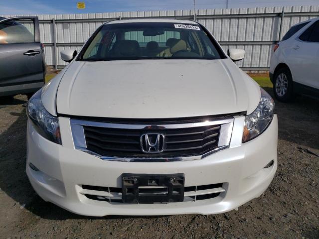 1HGCP36868A077342 - 2008 HONDA ACCORD EXL WHITE photo 5