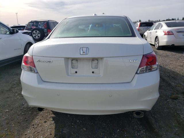 1HGCP36868A077342 - 2008 HONDA ACCORD EXL WHITE photo 6