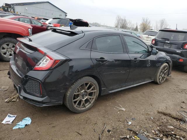 SHHFK7G43KU217485 - 2019 HONDA CIVIC SPORT BLACK photo 3