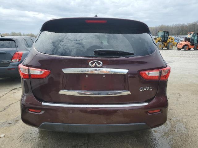 5N1AL0MN9FC549622 - 2015 INFINITI QX60 MAROON photo 6