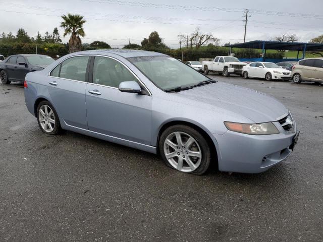 JH4CL968X4C028915 - 2004 ACURA TSX BLUE photo 4