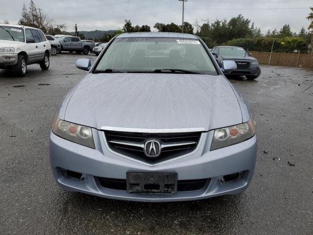 JH4CL968X4C028915 - 2004 ACURA TSX BLUE photo 5