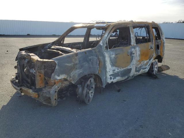 5FNYF4H94DB052024 - 2013 HONDA PILOT TOURING BURN photo 1