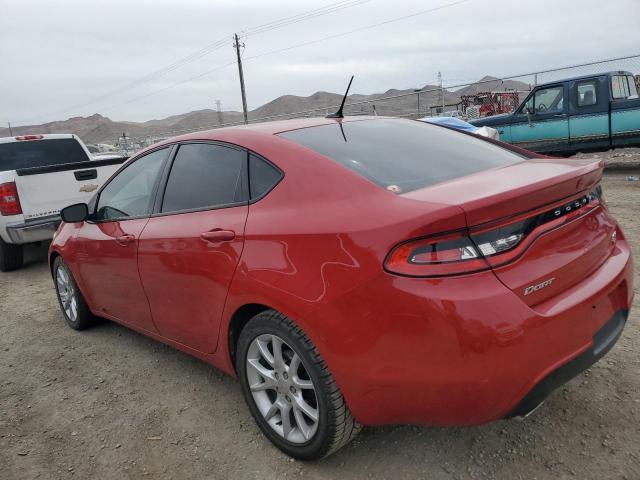 1C3CDFBH7DD231150 - 2013 DODGE DART SXT RED photo 2