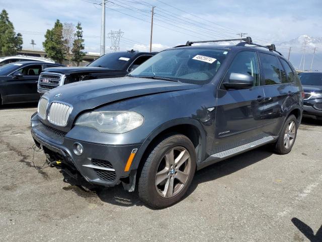 5UXZW0C5XBL658793 - 2011 BMW X5 XDRIVE35D GRAY photo 1