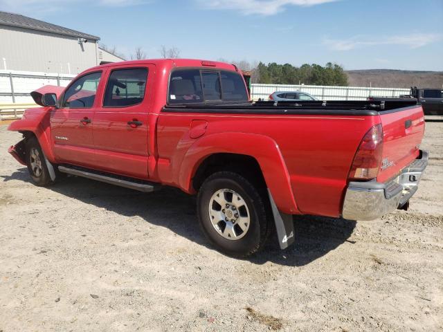 5TEMU52NX5Z002390 - 2005 TOYOTA TACOMA DOUBLE CAB LONG BED RED photo 2