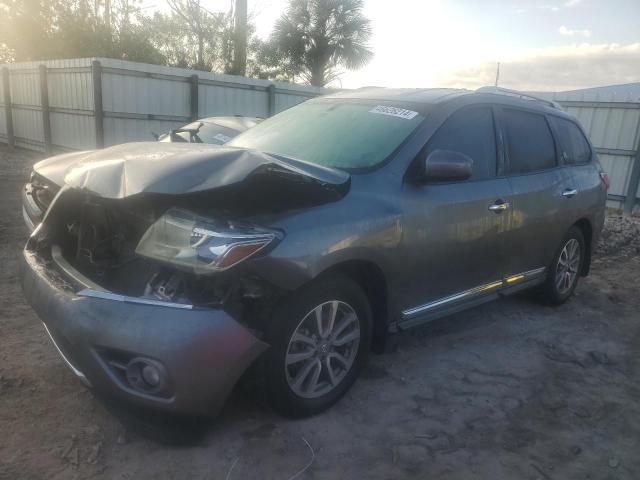 5N1AR2MN8GC621597 - 2016 NISSAN PATHFINDER S GRAY photo 1