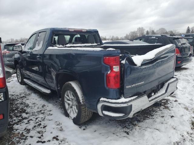 1GCRYDED8MZ138079 - 2021 CHEVROLET SILVERADO K1500 LT BLUE photo 2