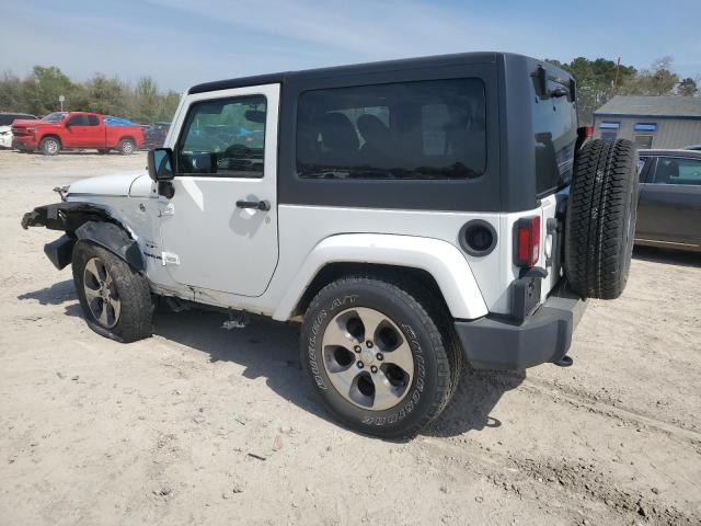 1C4AJWBG5HL755573 - 2017 JEEP WRANGLER SAHARA WHITE photo 2