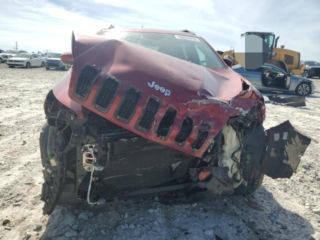 1C4PJMDS5FW704831 - 2015 JEEP CHEROKEE LIMITED RED photo 5