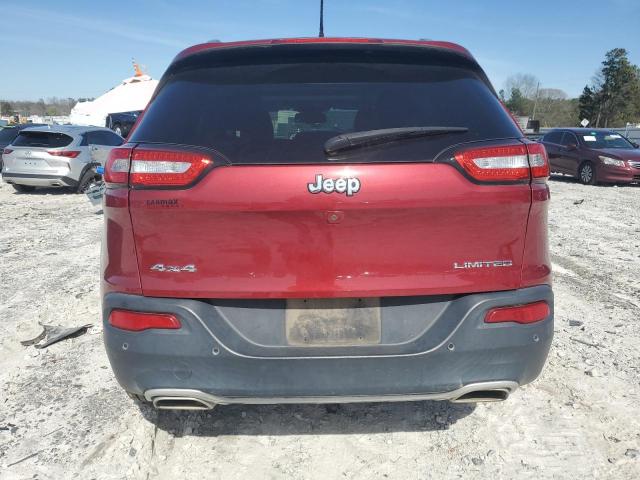 1C4PJMDS5FW704831 - 2015 JEEP CHEROKEE LIMITED RED photo 6